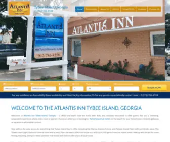 Atlantisinntybee.com(The Atlantis Inn on Tybee Island) Screenshot