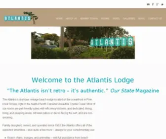 Atlantislodge.com(Atlantis Lodge Pine Knoll Shores) Screenshot