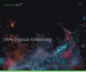 Atlantismedia.de(IT-Dienstleister für Data & Analytics, E-Commerce und Web Solutions) Screenshot
