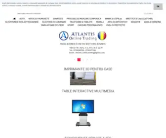 Atlantisonline.com.ro(Atlantis Online Trading) Screenshot