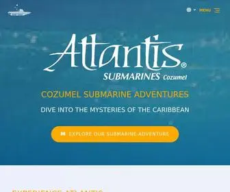 Atlantissubmarines.travel(Atlantis Submarines Cozumel) Screenshot