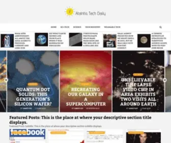 Atlantistechdaily.com(Your New Level Gen Site) Screenshot