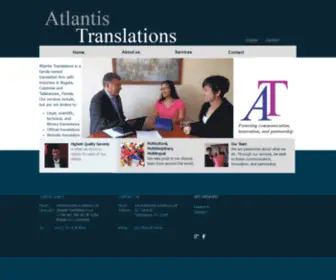 Atlantistranslations.net(Atlantis Translations) Screenshot