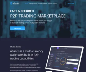 Atlantiswallet.com(P2P Trading) Screenshot