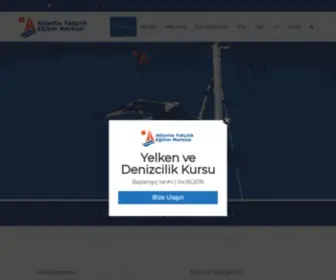 Atlantisyacht.com(Atlantis Yatçılık Eğitim Merkezi) Screenshot