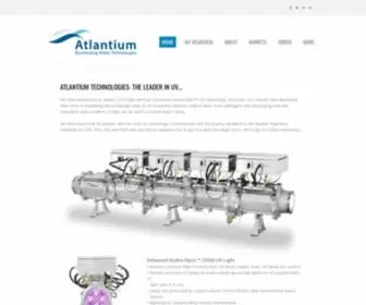 Atlantium.com(Illuminating Water Technologies) Screenshot