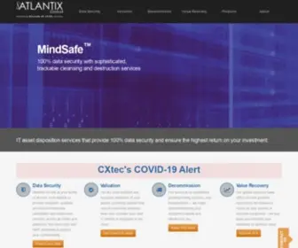 AtlantixGlobal.com(IT Asset Disposition) Screenshot