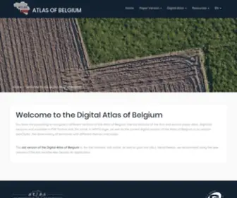 Atlas-Belgique.be(Atlas de Belgique) Screenshot