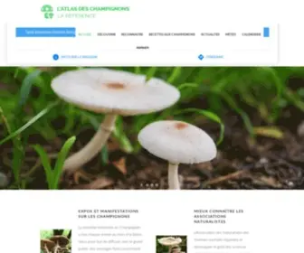 Atlas-Des-Champignons.com(Champignons) Screenshot