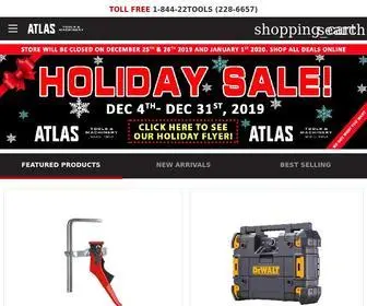 Atlas-Machinery.com(Atlas Tools & Machinery) Screenshot