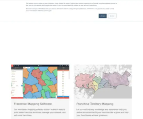 Atlas-Mapping.com(We set the global standard for franchise territory mapping services and software) Screenshot