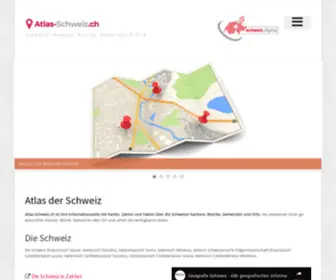 Atlas-SChweiz.ch(Atlas der Schweiz) Screenshot