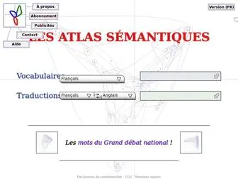 Atlas-Semantiques.eu(Les Atlas s) Screenshot