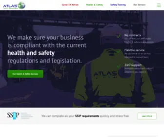 Atlas-SM.co.uk(Atlas Safety Management) Screenshot