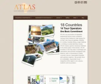 Atlasadventuretravel.com(Active Travel in Latin America) Screenshot