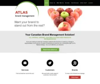 Atlasbrandmanagement.com(Atlas Brand Management) Screenshot