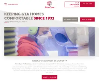 Atlascare.ca(Always There When You Need Us) Screenshot
