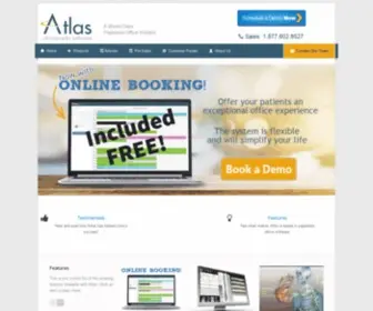 Atlaschirosys.com(Chiropractic CRM Software) Screenshot