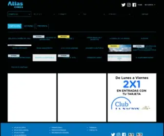 Atlascines.com(Atlas Cines) Screenshot