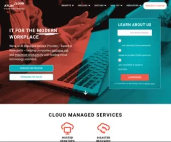 Atlascloud.co.uk(Award-Winning Managed Cloud Computing Services) Screenshot