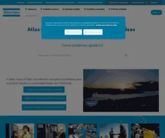 Atlascopco.com.br(Atlas Copco) Screenshot