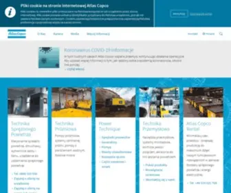 Atlascopco.pl(Atlas Copco) Screenshot