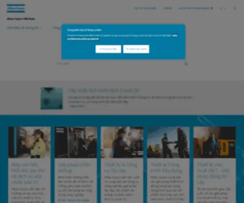 Atlascopco.vn(Home of industrial ideas) Screenshot