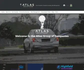 Atlascorps.co.uk(Atlas Solutions) Screenshot