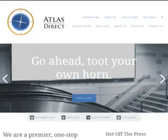 Atlasdirectmail.com(Long Island City) Screenshot