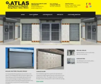 Atlasdoorsltd.com(Atlas Rolling Doors & Shutters) Screenshot