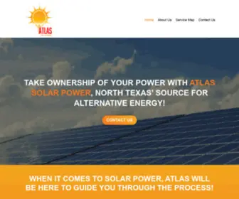 Atlasenergy.org(Atlas Solar Power) Screenshot