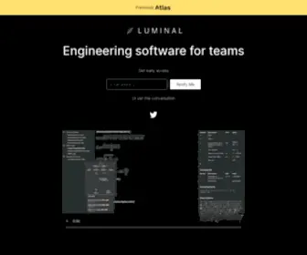 Atlasengineering.io(Luminal) Screenshot