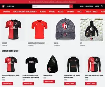 Atlasfcshop.mx(Atlas FC Shop) Screenshot