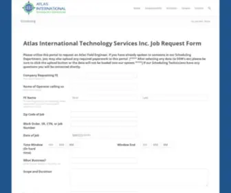 Atlasfieldengineers.com(Atlas Field Engineers Portal) Screenshot
