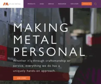 Atlasfoodserv.com(Making metal personal) Screenshot