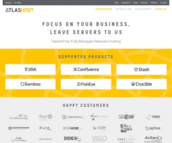Atlashost.eu(JIRA & Confluence hosting) Screenshot