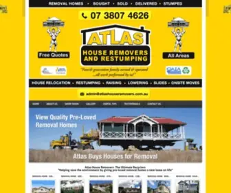 Atlashouseremovers.com.au(Atlas House Removers Brisbane) Screenshot