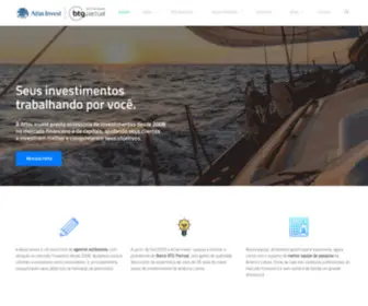 Atlasinvest.com.br(Atlas Invest) Screenshot