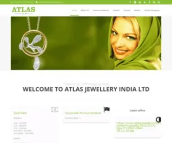 Atlasjewelleryindia.com(Atlas Jewellery India Ltd) Screenshot