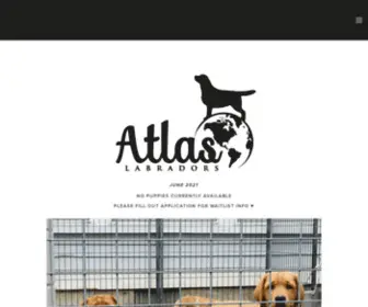 Atlaslabradors.com(Atlas Labradors) Screenshot