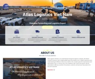 Atlaslogistics.com.vn(Atlas Logistics Viet Nam) Screenshot