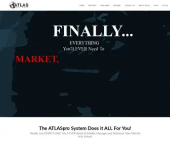 Atlasmartialartssoftware.com(ATLAS Martial Arts Software) Screenshot