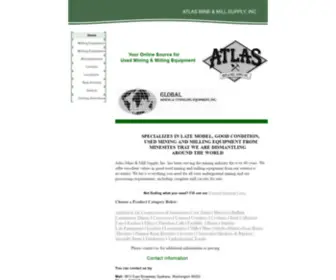 Atlasminemillsupply.com(ATLAS MINE AND MILL SUPPLY INC) Screenshot