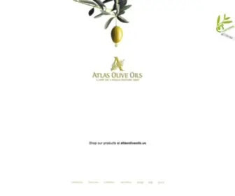 Atlasoliveoils.com(Atlas Olive Oils) Screenshot