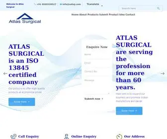 Atlasortho.in(Atlas Surgical) Screenshot