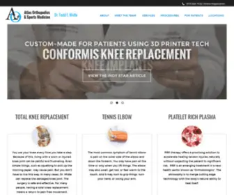 Atlasorthopedics.com(Nginx) Screenshot