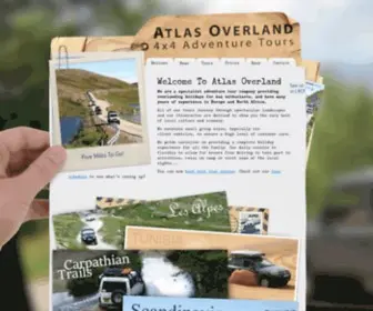 Atlasoverland.com(Atlas Overland) Screenshot