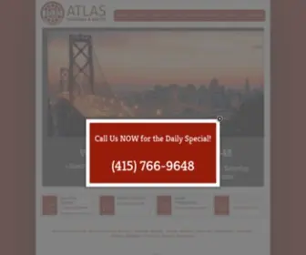 Atlasplumbingandrooter.com(San Francisco Plumber) Screenshot