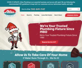 Atlasplumbinglv.com(Henderson Plumbers) Screenshot