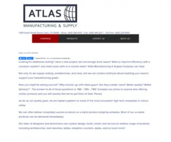 Atlasrack.com(Tech Benches) Screenshot